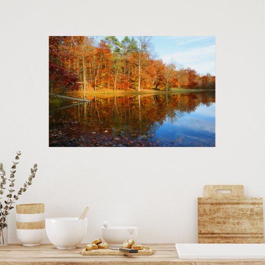 秋湖 ポスター (キッチン)