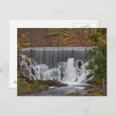 秋滝 ポストカード (正面/裏面)