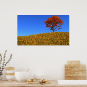 秋澄んの日プリント ポスター (キッチン)