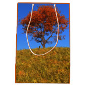 秋澄んの日抱き枕 ミディアムペーパーバッグ (裏面)