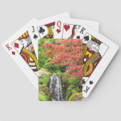 秋澄んの湖ビュー トランプ (裏面)