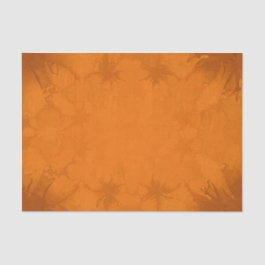 秋焼ビクトリアンきオレンジヴィンテージ 薄葉紙 (正面)