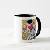 秋犬 マグカップ (正面右)