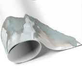 秋狐。手水絵を描色継ぎ目無し ラッピングペーパー (ロールコーナー)