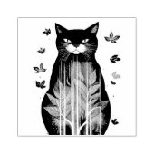 秋猫 ラバースタンプ (インプリント)