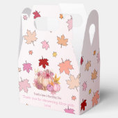 秋甘い小さなかぼりスパイスと素敵なギフト フェイバーボックス (オープン)