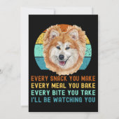 秋田おもしろい犬や熊イヌドッグおやつごと 招待状 (裏面)