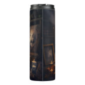 秋田かぼちゃハロウィーン怖 タンブラー (裏面)