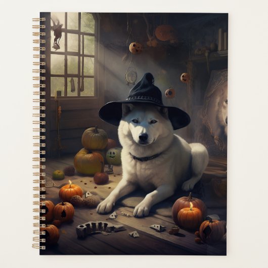 秋田かぼちゃハロウィーン怖 プランナー手帳 (正面)