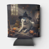 秋田かぼちゃハロウィーン怖 缶クーラー (裏面)