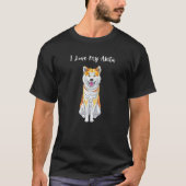 秋田が大好き Tシャツ (正面)