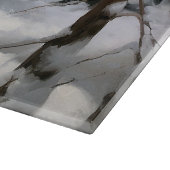 秋田が雪のクリスマスを過ごす カッティングボード (角)