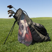 秋田とサンタクロースフェスティバルクリスマス ゴルフタオル (グリーン)