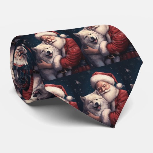 秋田とサンタクロースフェスティバルクリスマス ネクタイ (ロール)