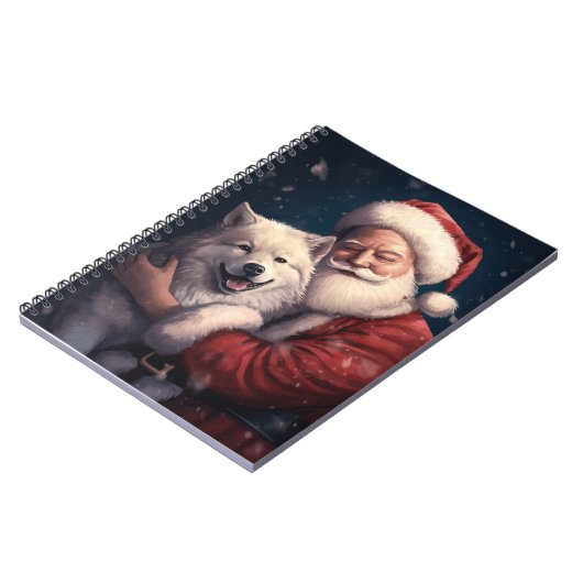 秋田とサンタクロースフェスティバルクリスマス ノートブック (左側)