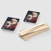 秋田とサンタクロースフェスティバルクリスマス ハンドファン (組立なし)