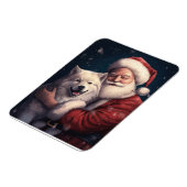 秋田とサンタクロースフェスティバルクリスマス マグネット (左側)