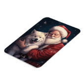 秋田とサンタクロースフェスティバルクリスマス マグネット (左側)