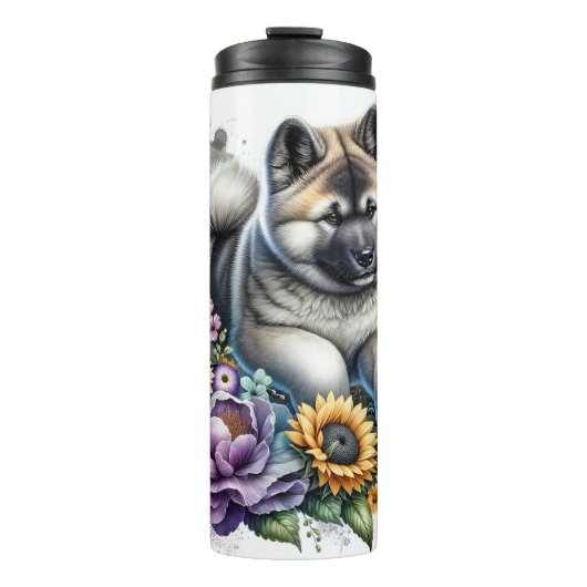 秋田のやさしいフローラ タンブラー (正面)