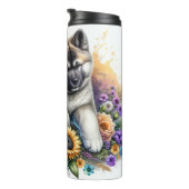 秋田のやさしいフローラ タンブラー (回転右)