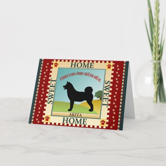 秋田のメッセージカード カード (正面)