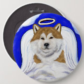 秋田の天使 缶バッジ (正面&裏面)