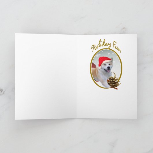 秋田の季節の挨拶状 シーズンカード (内部)