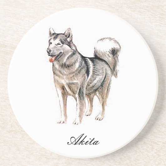 秋田の砂岩コースター コースター (正面)