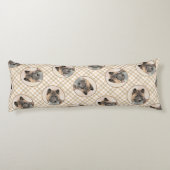 秋田アメリ日本のカのイ絵を描ヌセーブルの犬芸 ボディピロー (裏面)