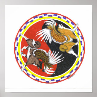 秋田インとヤン ポスター