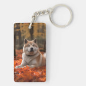 秋田イン紅葉秋 キーホルダー (裏面)