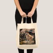 秋田エレガント食料品店トート トートバッグ (正面(商品))