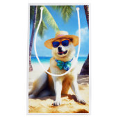 秋田オンビーチ夏ギフト愛犬家ギフトTa スモールペーパーバッグ (正面)