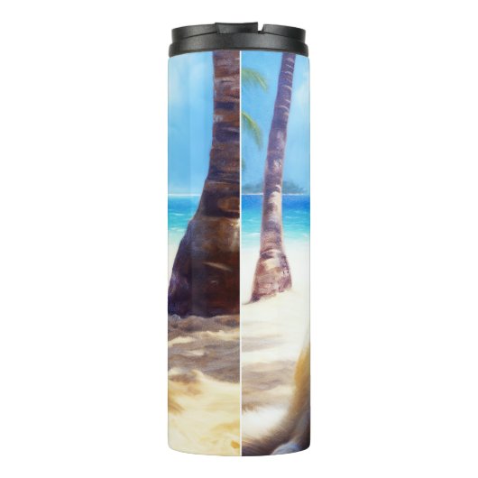 秋田オンビーチ夏ギフト愛犬家ギフトTa タンブラー (裏面)