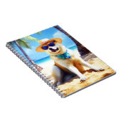 秋田オンビーチ夏ギフト愛犬家ギフトTa ノートブック (右側)