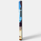 秋田オンビーチ夏ギフト愛犬家ギフトTa Case-Mate iPhoneケース (裏面 / 左)