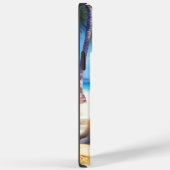 秋田オンビーチ夏ギフト愛犬家ギフトTa Case-Mate iPhoneケース (裏面 / 右)