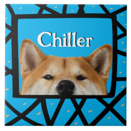 秋田カスタマイズ写真枠陶磁器タイル タイル