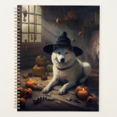 秋田カボチャのハロウィンおばけ プランナー手帳 (正面)