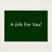 秋田クリスマスギフト名札 (裏面)