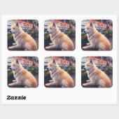 秋田クリスマスクルーズ：ポーソウルホリデーディライト スクエアシール (シート)