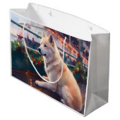 秋田クリスマスクルーズ：ポーソウルホリデーディライト ラージペーパーバッグ (裏面アングル)