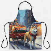 秋田クリスマスフェスティバルシーズン エプロン (正面)