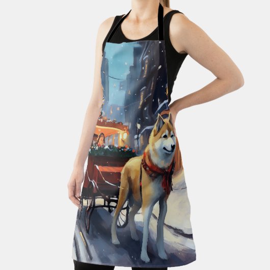 秋田クリスマスフェスティバルシーズン エプロン (インサイチュ)