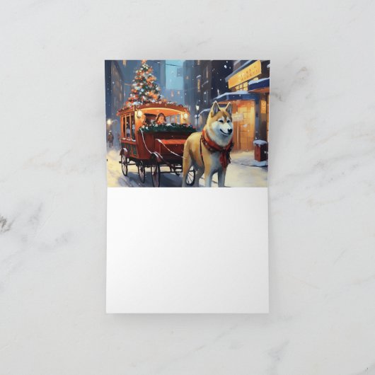 秋田クリスマスフェスティバルシーズン カード (内部)