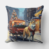 秋田クリスマスフェスティバルシーズン クッション (正面)