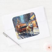 秋田クリスマスフェスティバルシーズン スクエアシール (封筒)