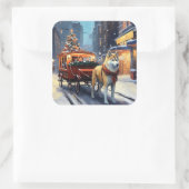 秋田クリスマスフェスティバルシーズン スクエアシール (バッグ)