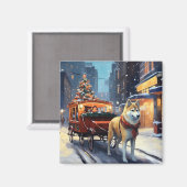 秋田クリスマスフェスティバルシーズン マグネット (正面/裏面)