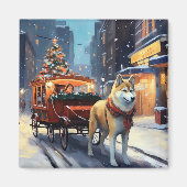 秋田クリスマスフェスティバルシーズン マグネット (正面)